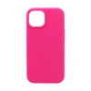 Чехол силиконовый гладкий Soft Touch iPhone 15 Pro Max, ярко-розовый №38