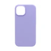 Чехол силиконовый гладкий Soft Touch iPhone 15, светло-сиреневый №39