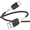 USB кабель Type-C HOCO X82 Silicone (100см, 3A), черный