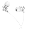 Наушники HOCO M98 Delighted universal earphones with mic., белые