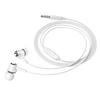 Наушники HOCO M70 Graceful universal earphones with mic., белые