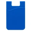 Картхолдер - футляр для карт на клеевой основе, синий 01