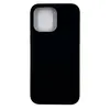 Чехол силиконовый гладкий Soft Touch iPhone 14 Pro Max, черный №18 (закрытый низ)