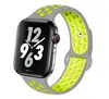 Ремешок Band Sport Nike для Apple Watch 38 мм/ 40 мм серо-желтый №3