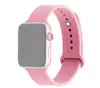 Ремешок силиконовый для Apple Watch 38/ 40 мм Sport Band, розовый №6