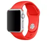 Ремешок силиконовый для Apple Watch 42/ 44 мм Sport Band, красный №14