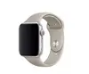 Ремешок силиконовый для Apple Watch 42/ 44 мм Sport Band, светло-серый №7