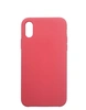 Чехол силиконовый гладкий Soft Touch iPhone XS Max, лососевый №25