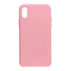 Чехол силиконовый гладкий Soft Touch iPhone XS Max, розовый (без логотипа)