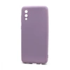 Чехол силиконовый гладкий Soft Touch Samsung A02/ M02, фиолетовый