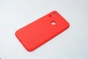 Чехол силиконовый матовый Huawei Honor 8A/ 8A Pro/ Y6 2019/ Y6s, красный