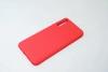 Чехол силиконовый матовый Huawei Y8P/ P Smart S/ Honor 30i, красный