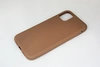 Чехол силиконовый матовый iPhone 11, коричневый