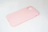 Чехол силиконовый матовый iPhone 11, розовый