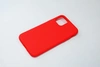 Чехол силиконовый матовый iPhone 11 Pro, красный