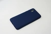 Чехол силиконовый матовый Samsung A01 Core (SM-A013), синий