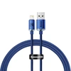 USB кабель BASEUS Lightning Crystal Shine 2 м CAJY000103 (2.4А), синий
