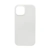 Чехол силиконовый J-Case iPhone 15 Pro MagSafe, прозрачный с фиолетовой окантовкой