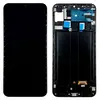 Дисплей Samsung A505F Galaxy A50 в сборе с тачскрином и рамкой, Черный (Org)