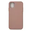 Чехол силиконовый гладкий Soft Touch iPhone 11, розовый песок №19 (закрытый низ)