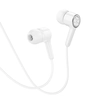 Наушники HOCO M104 Gamble universal earphone, белые