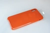 Чехол силиконовый гладкий Soft Touch iPhone XS Max, оранжевый №2