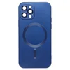 Чехол силиконовый MagSafe Matte iPhone 12 Pro, синий
