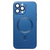 Чехол силиконовый MagSafe Matte iPhone 14, синий