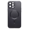 Чехол силиконовый MagSafe Matte iPhone 15, черный