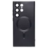 Чехол силиконовый MagSafe Matte Samsung S23 Ultra, черный