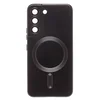 Чехол силиконовый MagSafe Matte Samsung S22 Plus, черный