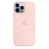 Чехол силиконовый MagSafe Soft Touch с анимацией iPhone 13 Pro Max, светло-розовый