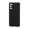 Чехол силиконовый гладкий Soft Touch Samsung S20 FE, черный