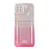 Чехол силиконовый с визитницей Samsung A22S 5G SM-A226, розовый (01)