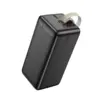 Внешний аккумулятор PowerBank 50000 mAh HOCO J111D Smart charge PD30W power bank, черный