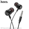 Наушники HOCO M87 Graceful universal earphones with mic., черные