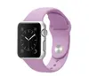 Ремешок силиконовый для Apple Watch 38/ 40 мм Sport Band, светло-фиолетовый