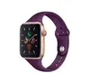 Ремешок силиконовый для Apple Watch 38/ 40 мм Sport Band, фиолетовый №30