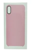 Чехол кожаный оригинал iPhone XS Max, розовый