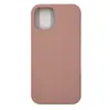 Чехол силиконовый гладкий Soft Touch iPhone 12/ 12 Pro, розовый песок №19 (закрытый низ)