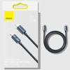 USB-C кабель BASEUS Type-C to Lightning Crystal Shine Series 1,2 м (20W), черный