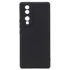 Чехол силиконовый гладкий Soft Touch Huawei Honor 70 5G, черный