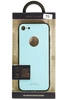 Чехол Fashion Glass Case (стекло) iPhone X, голубой