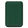 Картхолдер - футляр для карт на магните, зеленый