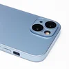 Чехол силиконовый MagSafe iPhone 15, светло-голубой
