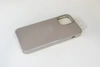 Чехол силиконовый гладкий Soft Touch iPhone 12 mini, серый №23 (закрытый низ)