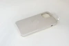 Чехол силиконовый гладкий Soft Touch iPhone 12 mini, бежевый №10 (закрытый низ)