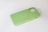 Чехол силиконовый гладкий Soft Touch iPhone 12 mini, зеленый №1 (закрытый низ)
