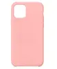 Чехол силиконовый гладкий Soft Touch iPhone 11 Pro Max, бледно-розовый №12 (закрытый низ)