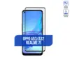 Защитное стекло OPPO A32/ A53/ A54/ Realme 7i, 10D черное (упаковка)